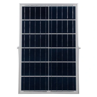 Αυτόνομος ηλιακός προβολέας LED SMD 100W ψυχρό φως 6000K 8000lm με μπαταρία 15000mAh, φωτοβολταϊκό πάνελ με αισθητήρα ημέρας-νύχτας IP66