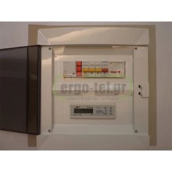 Μετρητής ρεύματος ράγας μονοφασικός αναλογικός Ix45A 1modul στενός 45Α 120gr