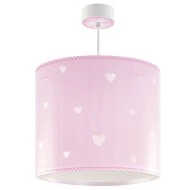 Παιδικό φωτιστικό οροφής Ε27Χ1 Sweet Dreams Pink ροζ με κιτ ανάρτησης & διάχυση φωτός