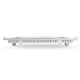 Led slim panel νίκελ ματ τετράγωνο χωνευτό 12W 230V ενδιάμεσο φως 4000k δέσμης 120° 950lm Led slim panel νίκελ ματ τετράγωνο χωνευτό 12W 230V ενδιάμεσο φως 4000k δέσμης 120° 950lm