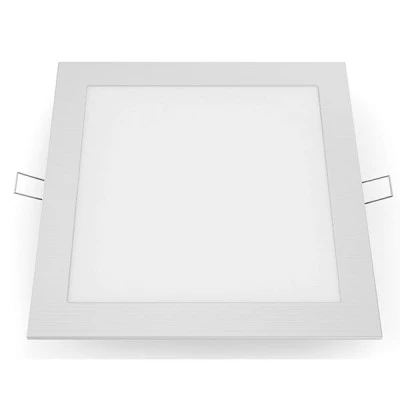 Led slim panel λευκό τετράγωνο χωνευτό 18W 230V ψυχρό φως 6500k δέσμης 120° 1510lm Led slim panel λευκό τετράγωνο χωνευτό 18W 230V ψυχρό φως 6500k δέσμης 120° 1510lm
