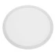 Led slim panel ντιμαριζόμενο λευκό στρογγυλό χωνευτό 48W ψυχρό λευκό φως 6500k δέσμης 120°