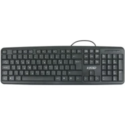 Ενσύρματο πληκτρολόγιο NOD KBD-004 USB με ελληνικούς χαρακτήρες & αδιάβροχο-spillproof σχεδιασμό