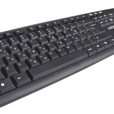 Ενσύρματο πληκτρολόγιο NOD KBD-004 USB με ελληνικούς χαρακτήρες & αδιάβροχο-spillproof σχεδιασμό