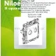 Πρίζα TV/SAT τερματική λευκή Legrand Niloe
