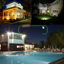 Προβολέας led slim 200W 230V 6000k ψυχρό λευκό φως 18000lm με smd στεγανός IP65