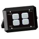 Προβολέας led SMD super slim 200W 230V 3000k θερμό λευκό φως 22000lm στεγανός IP66