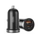 XO-CC56 φορτιστής αυτοκινήτου 30W με 2 εξόδους USB Type A και USB Type C XO-CC56 φορτιστής αυτοκινήτου 30W με 2 εξόδους USB Type A και USB Type C
