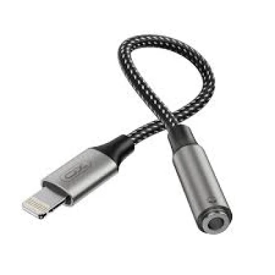 Adaptor ήχου XO-NB-R258C Lightning αρσενικό σε 3,5mm jack stereo θηλυκό Adaptor ήχου XO-NB-R258C Lightning αρσενικό σε 3,5mm jack stereo θηλυκό