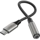 Adaptor ήχου NB-257C Type C αρσενικό σε 3,5mm Jack stereo θηλυκό με καλώδιο