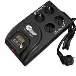 Σταθεροποιητής τάσης τύπου relay SVR-116 1000VA με 2 πρίζες AVR & 2 πρίζες Bypass Σταθεροποιητής τάσης τύπου relay SVR-116 1000VA με 2 πρίζες AVR & 2 πρίζες Bypass