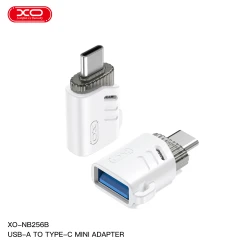 Αντάπτορας USB-A F σε USB Type-C M XO-NB256B με λειτουργία OTG & μεταφορά δεδομένων