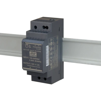 Τροφοδοτικό ραγας Mean Well HDR-30-12 12V DC 24W 2A Τροφοδοτικό ραγας Mean Well HDR-30-12 12V DC 24W 2A