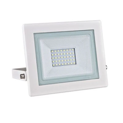 Προβολέας led λευκός 30W 3000k θερμό λευκό φως 230V 2500lm με smd στεγανός IP66
