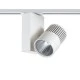 Προβολέας led ράγας 2 καλωδίων λευκός 15W 230V 3000k θερμό λευκό φως 1100lm δέσμης 36°