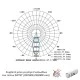 Προβολέας led ράγας 2 καλωδίων γκρι 30W 230V 3000k θερμό λευκό φως 2200lm δέσμης 36°