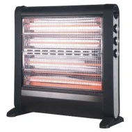 Ηλεκτρική θερμάστρα χαλαζία QH-2800 65X58X12cm 2600W με διακόπτη ασφαλείας από πτώση