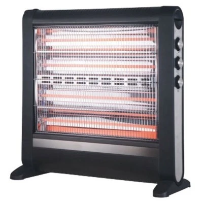Ηλεκτρική θερμάστρα χαλαζία QH-2800 65X58X12cm 2600W με διακόπτη ασφαλείας από πτώση