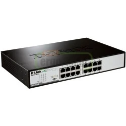 ΜΕΤΑΓΩΓΕΑΣ ΔΙΚΤΥΟΥ RACK MOUNTED SWITCH D-LINK DGS-1016D 16 ΘΥΡΕΣ UNMANAGED DESKTOP GIGABIT ETHERNET