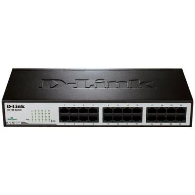 Μεταγωγέας δικτύου Rack Mounted Switch D-LINK DES-1024D με 24 θύρες unmanaged desktop 10/100Mbps