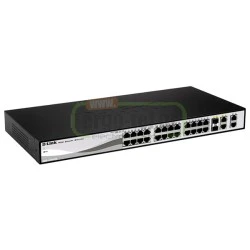 ΜΕΤΑΓΩΓΕΑΣ ΔΙΚΤΥΟΥ RACK MOUNTED SWITCH D-LINK DGS-1210-28 24 GIGABIT RJ-45&4 SFP