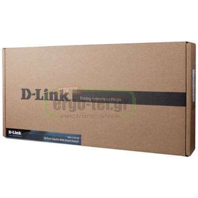 ΜΕΤΑΓΩΓΕΑΣ ΔΙΚΤΥΟΥ RACK MOUNTED SWITCH D-LINK DGS-1210-28 24 GIGABIT RJ-45&4 SFP