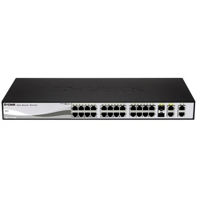 ΜΕΤΑΓΩΓΕΑΣ ΔΙΚΤΥΟΥ RACK MOUNTED SWITCH D-LINK DGS-1210-28 24 GIGABIT RJ-45&4 SFP