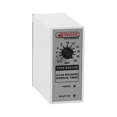 Delay off μετά από διακοπή τάσης RINGEL RAS-20P 0.5sec - 20sec 11pin με τροφοδοσία 230V AC