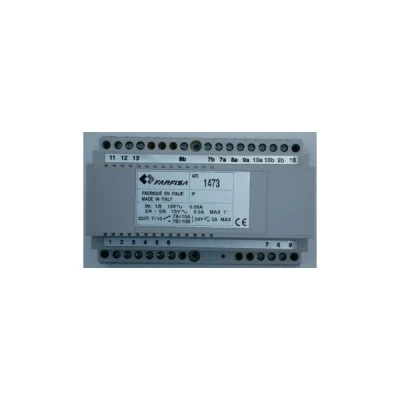Ρελέ 2 εισόδων FARFISA 1473 με 4 καλώδια 4+N & 2 καλώδια 1+N 8 στοιχείων πλαστικό Ρελέ 2 εισόδων FARFISA 1473 με 4 καλώδια 4+N & 2 καλώδια 1+N 8 στοιχείων πλαστικό