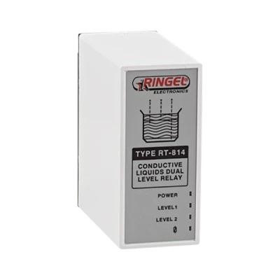 Επιτηρητής στάθμης αγώγιμων υγρών RINGEL RT-814 8pin με τροφοδοσία 230V AC