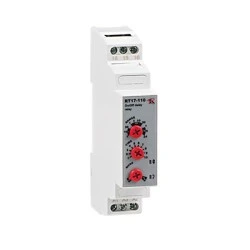Χρονικό (timer) ράγας RINGEL RT17-110 0.1sec - 24h 230V και 24V AC/DC με επαφές 1NO 1NC