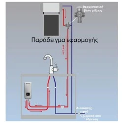 Ταχυθερμαντήρας νερού stiebel eltron PEG21 485x226x93mm με ενσωματωμένο σύστημα αυτοδιάγνωσης
