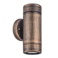 Απλίκα πλαστική διπλής κατεύθυνσης UP-DOWN RUST PP WALL LIGHT GU10 LED Φ60mm IP44