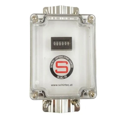 Μετρητής κεραυνών SLSC-10 9V κατάλληλος για σειριακή και παράλληλη εγκατάσταση στεγανός IP67