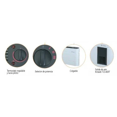 Φορητό θερμαντικό σώμα ισχύς έως 2000W 230V-50/60Hz TLS-503 T(230V50)