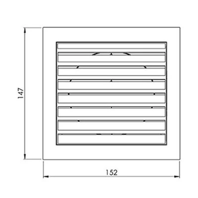 Εξαεριστήρας μπάνιου Ø100 230V 50Hz 65m³/h με αυτόματες περσίδες Europlast SPKT-100 και θερμοστάτη