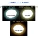 LED panel φωτιστικό 50W κρεμαστό παραλληλόγραμμο 190x900mm 3000K θερμό φως 4000lm