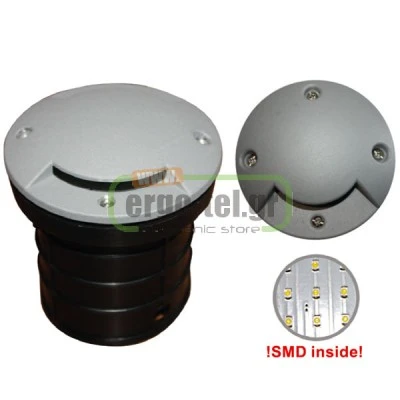 ΦΩΤΙΣΤΙΚΟ ΔΑΠΕΔΟΥ LED ΓΙΑ ΠΑΡΚΙΝΓΚ 1 ΔΕΣΜΗΣ 2,6W 230V 220Lm ΨΥΧΡΟ ΛΕΥΚΟ 6000k ΣΤΕΓΑΝΟ ΙΡ65