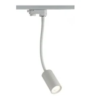 Σποτ led ράγας 2 καλωδίων λευκό 10W 230V 3000k θερμό λευκό φως 850lm δέσμης 24°