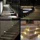 Led σποτ τοίχου χωνευτό sam τετράγωνο inox 1,5W ψυχρό λευκό φως 6000k 125Lm στεγανό IP44