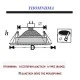 Φωτιστικό σποτ χωνευτό τετράγωνο 90x90x75mm βαθύ κινητό λευκό για λάμπες MR16 & GU10