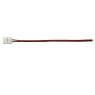Συνδετήρας 2 καλωδίων για ταινία LED 8mm μονόχρωμη