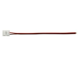 Συνδετήρας 2 καλωδίων για ταινία LED 8mm μονόχρωμη