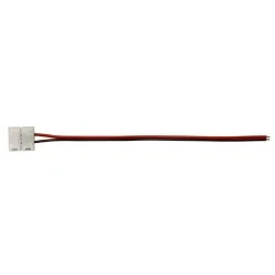 Συνδετήρας 2 καλωδίων για ταινία LED 10mm μονόχρωμη