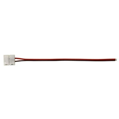 Συνδετήρας 2 καλωδίων για ταινία LED 10mm μονόχρωμη