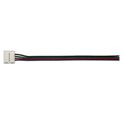 Συνδετήρας 4 καλωδίων για ταινία LED 10mm RGB εναλλαγής χρωμάτων