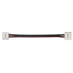 Διπλός ταχυσύνδεσμος για ταινίες RGB 10mm 7,2W/m με καλώδιο