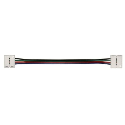 Διπλός ταχυσύνδεσμος για ταινίες RGB 10mm 7,2W/m με καλώδιο Διπλός ταχυσύνδεσμος για ταινίες RGB 10mm 7,2W/m με καλώδιο