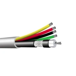 Καλώδιο κλειστού κυκλώματος CCTV 1MICROCOAXIAL επικασσιτερωμένο διατομή 4x0,35mm T1M10-435 ΜΑΒΙΚΑΛ