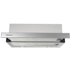 Απορροφητήρας κουζίνας συρόμενος 60cm Telemax TH0460 Inox με ροή 350m³/h